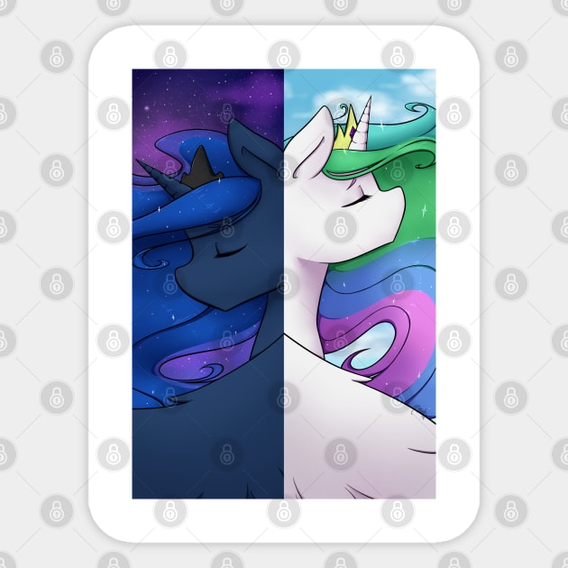 Sisters Sticker by MidnightPremiere